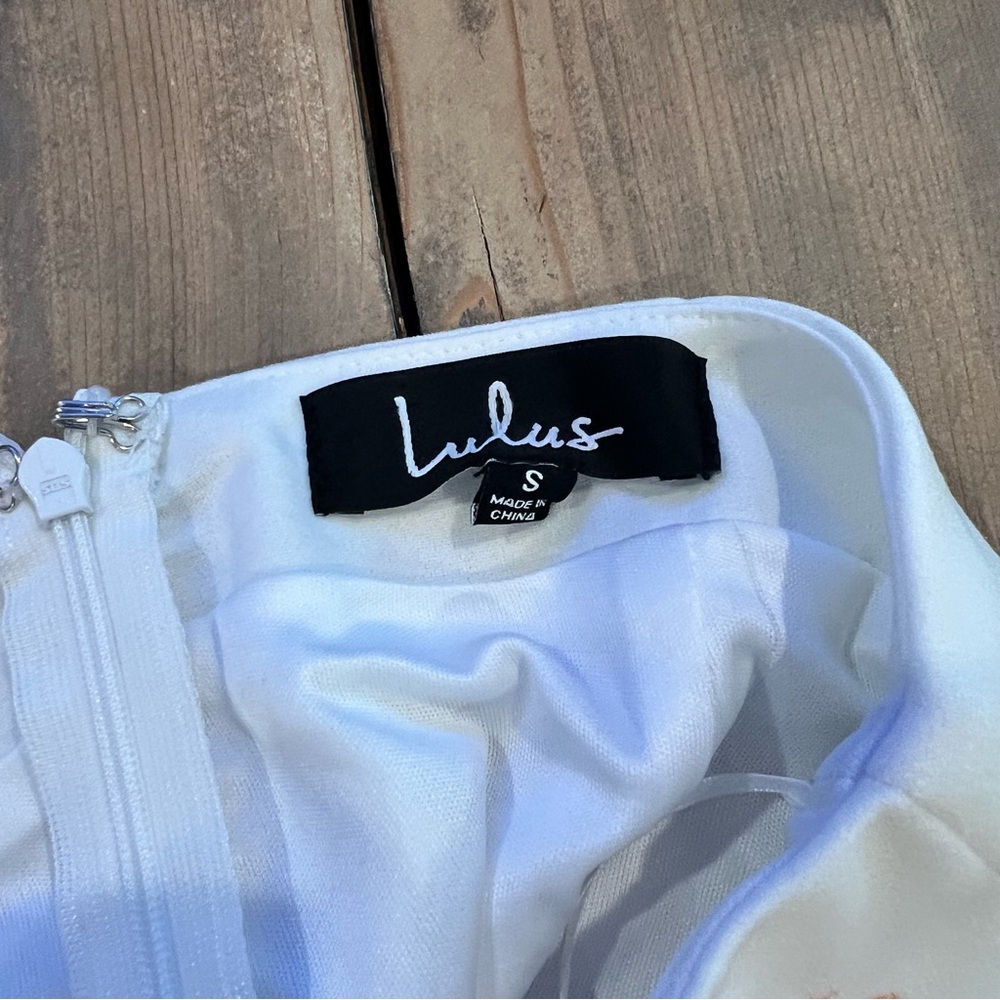 Lulus Rhythm is Gonna Get You Embroidered White Shorts - Picture 2 of 4